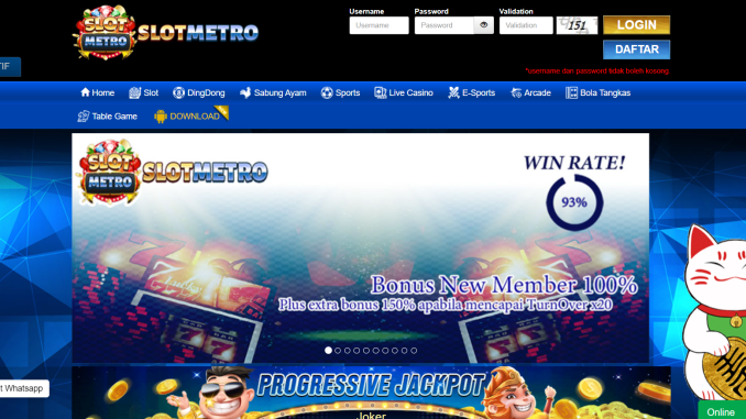 SLOTMETRO SLOTMETRO
